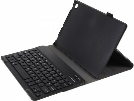 Flip Cover με Πληκτρολόγιο στα Αγγλικά US Μαύρη (Galaxy Tab S5e 2019)