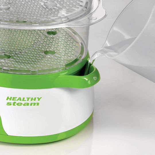 Ariete Food Steamer with 3 Steaming Decks 9lt