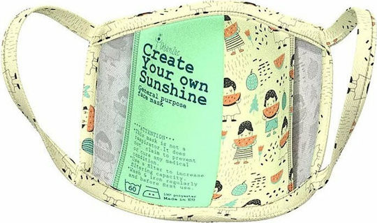 Urban Zac 2.0 Kids Face Mask with Ear Loops Watermelon 1τμχ