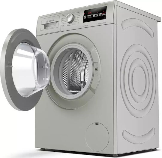 Bosch Πλυντήριο Ρούχων 8kg 1200 Στροφών Speed Perfect Inox WAN242SKPL