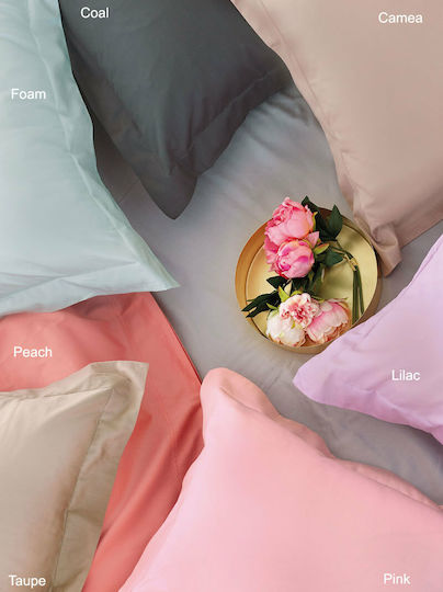 Palamaiki Sheet Sets Queen 245x270cm. Luxe Sateen Coal 4pcs