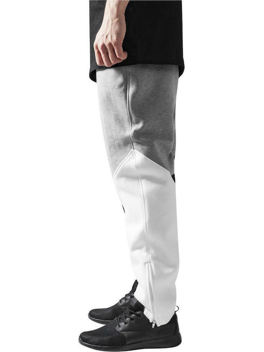 Zig Zag Sweatpants without Elastic Black / Grey / White