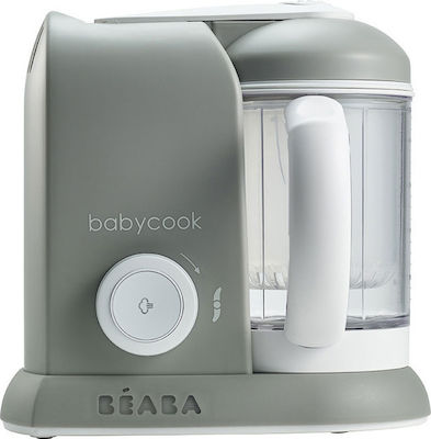 Beaba Babycook Solo Baby Food Steamer with Blender 1.1lt Grey