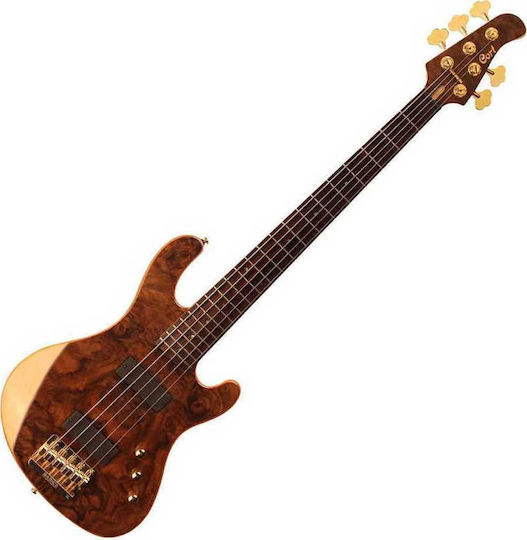 Cort 5-String Electric Bass Rithimic V Natural Glossy