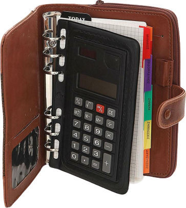Bartuggi Organizer Brown Leather