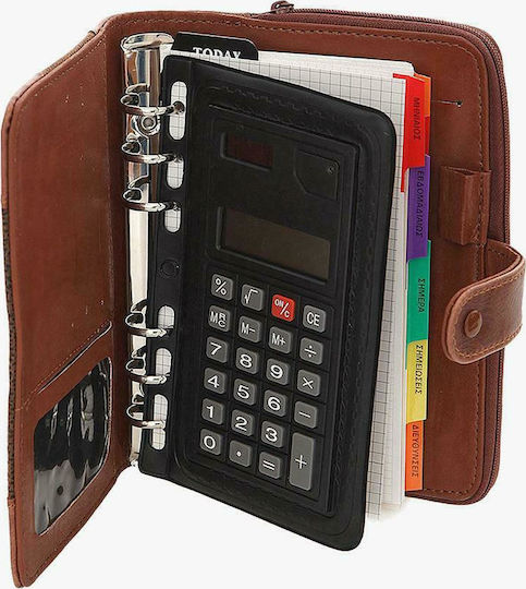 Bartuggi Organizer Brown Leather
