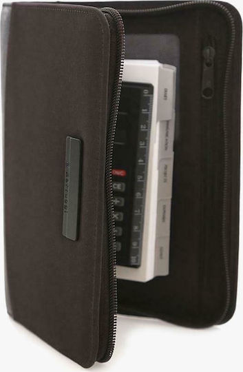 Bartuggi Organizer Καφέ Δερμάτινο 14x14εκ. Καφέ