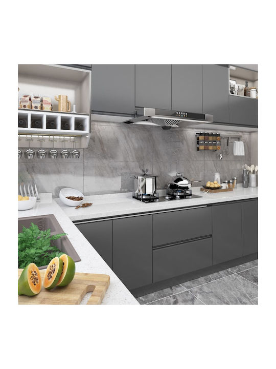 Decorative Sticker Furniture Grey 1pcs 500x90cm vidaXL