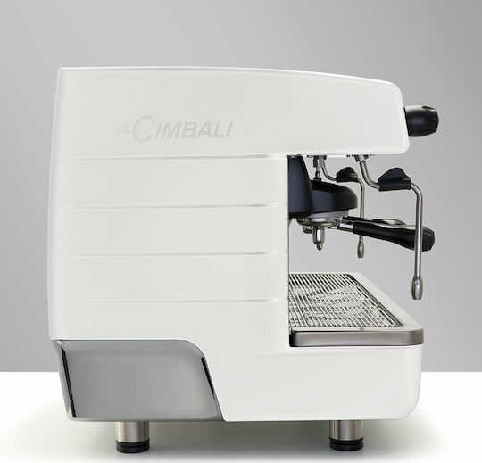 La Cimbali M23 UP DT/2 White Commercial Espresso Machine with 2 Groups 4.8kW W55.2xL51.8xH82cm