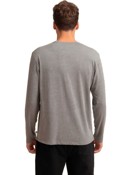 Russell Athletic Men's Long Sleeve Blouse Gray