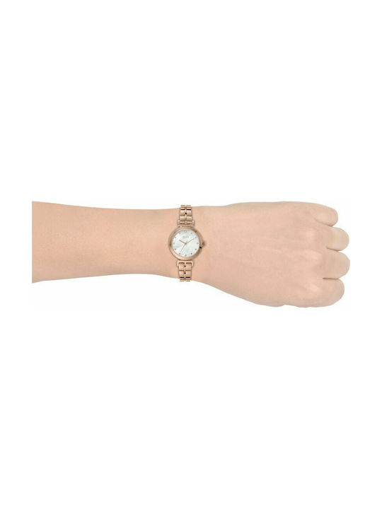 Elle Time & Jewelry Ceas cu Rose Gold Brățară Metalică ELL21008