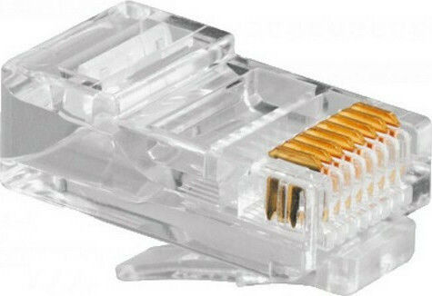 Cablexpert Stecker RJ-45 männlich 100Stück Gold (PLUG3UP6/100)