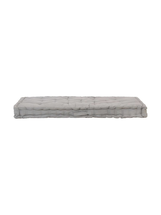 vidaXL Pallet Bench Cushion Grey 120x80cm.