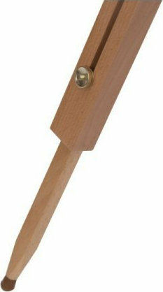 HomCom Floor Wooden Folding Easel Easel 77x184cm