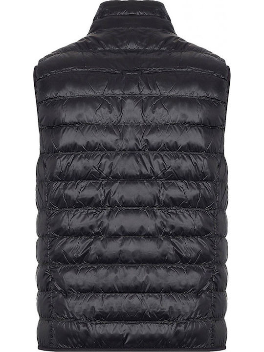 Sleeveless Winter Jacket Puffer Black