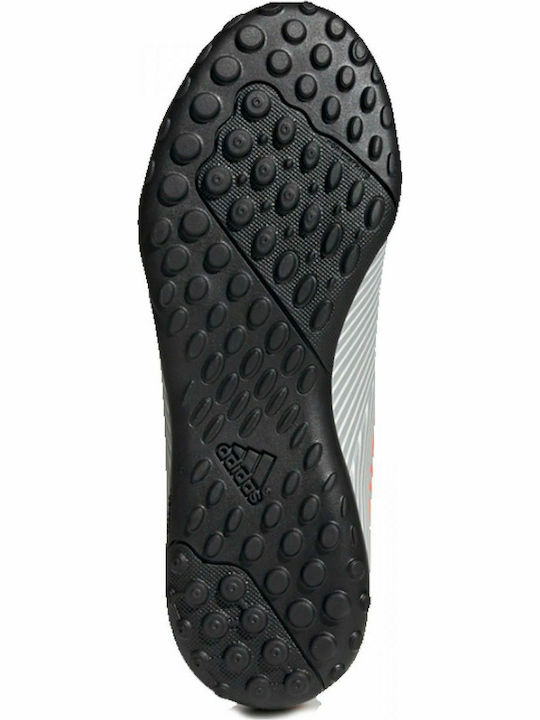 Nemeziz 19.4 TF Παιδικά Ποδοσφαιρικά Παπούτσια με Σχάρα Grey Two / Solar Orange / Chalk White