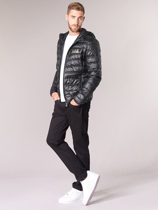 Winter Jacke Puffer Schwarz