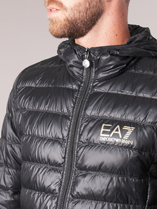 Winter Jacke Puffer Schwarz