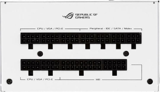 Asus ROG-STRIX-850G-WHITE 850W White Computer Power Supply Full Modular 80 Plus Gold