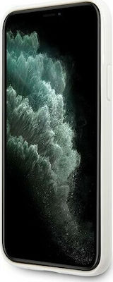 Guess Marble Umschlag Rückseite Silikon Weiß (iPhone 11 Pro Max) GUHCN65PCUMAWH