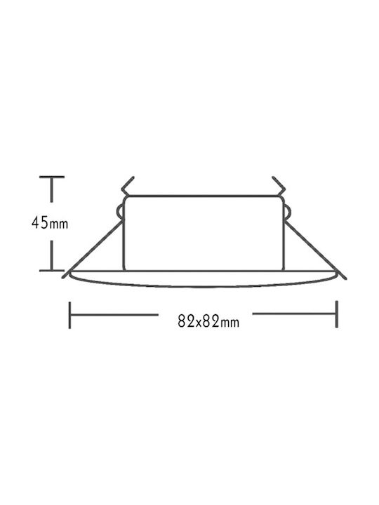 Aca Spot de Exterior GU10 BS3406 Aca Spot de Exterior GU10 BS3406