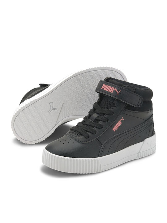 Puma Kids Sneakers High Carina Mid Black