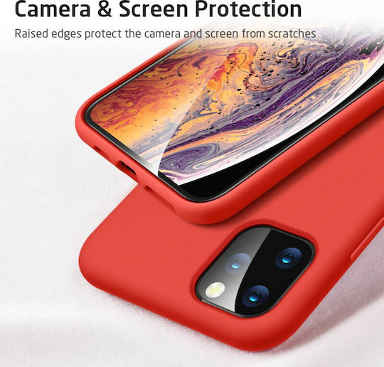 ESR Yippee Soft Back Cover Silicon Roșu (iPhone 11 Pro)