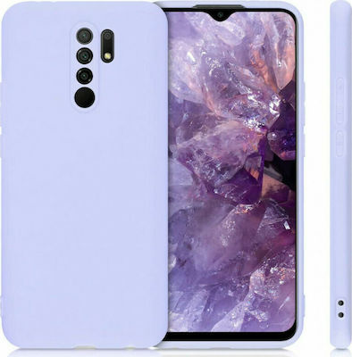 KWmobile Silicone Back Cover Purple (Redmi 9)