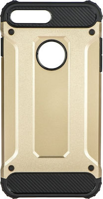 Hurtel Hybrid TPU/Plastic Gold Synthetic Back Cover Durable Gold (iPhone 8/7 Plus)