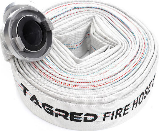 Tagred Furtun de Pompieri cu conector Diametru 1", Lungime 20m & Presiune Maximă 4bar