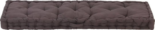 vidaXL Pernă pentru Bancă de Paletă Cărbune de lemn 120x40cm. 48675