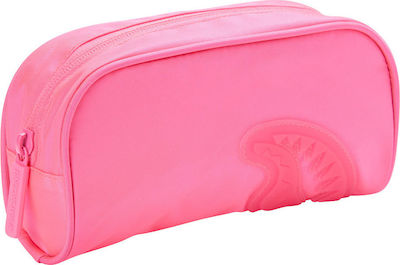ぬす Sprayground Neon Shark Penar cu 1 Compartiment Roz