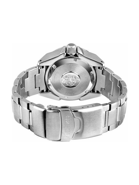 Seiko Prospex Padi Ανδρικό Ρολόι 43.8mm Αυτόματο με Ασημί Μεταλλικό Μπρασελέ