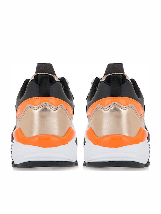 Παιδικά Sneakers Ανατομικά Μαύρα
