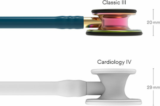 3M Littmann Classic III Στηθοσκόπιο Non Chill με Διπλό Κώδωνα Μπλε