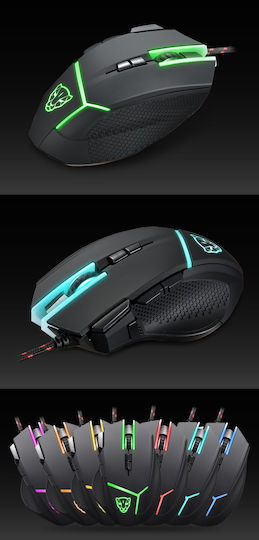 Motospeed V18 Gaming Ποντίκι 4000 DPI Μαύρο