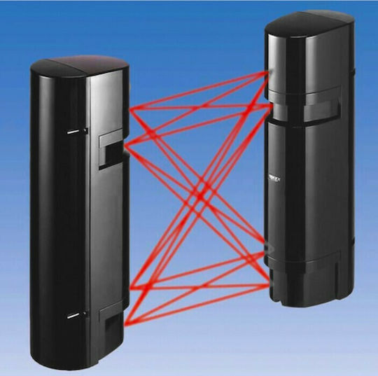Takex Wired Four Beams Detector IP55 12-30V Scope 100m