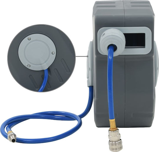 vidaXL Air Hose 12m with Reel 3/8'' 143254