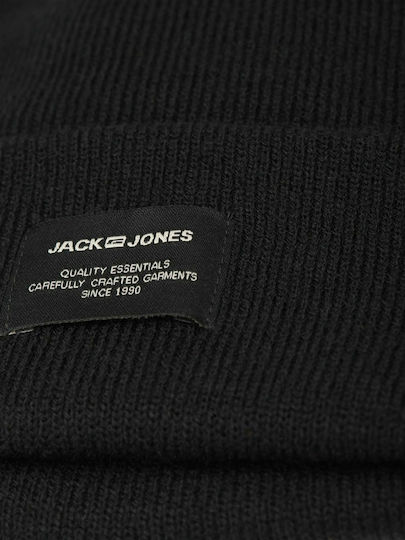 Beanie Männer Beanie Gestrickt in Schwarz Farbe