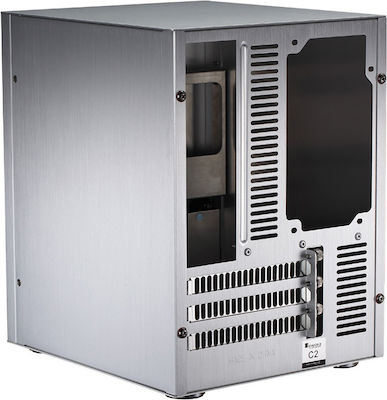 Jonsbo C2 Mini Tower Κουτί Υπολογιστή Ασημί