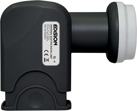 Edision QL-4 LNB Quad 4 Outputs With Low Noise Limit 0.1dB