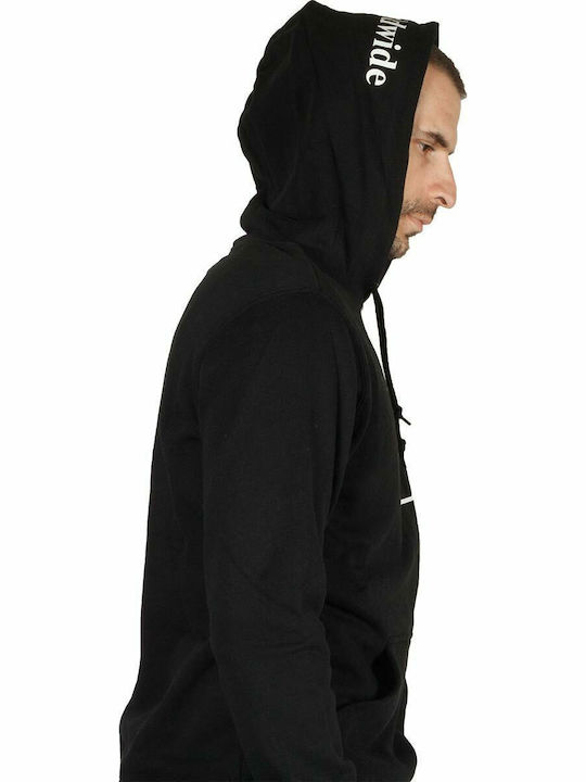 Sweatshirt with Hood Black