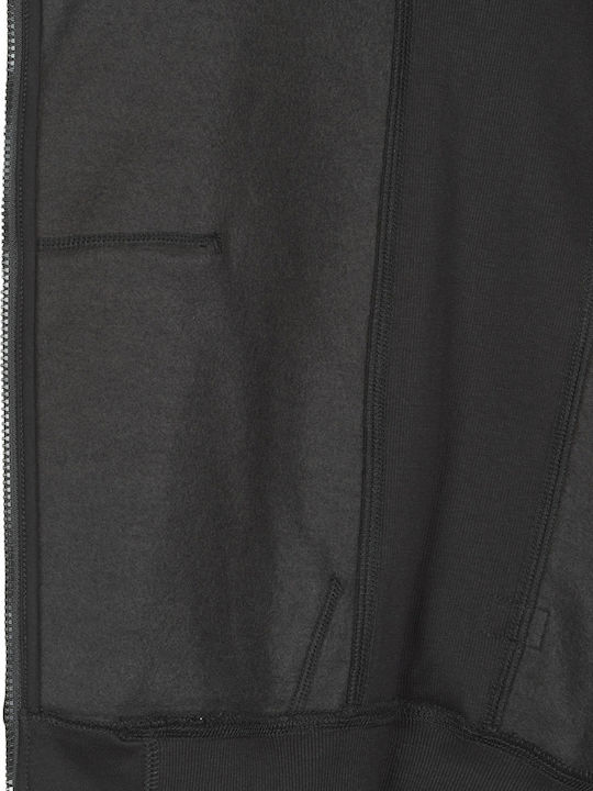 Premium Core Hoodie Cardigan Black
