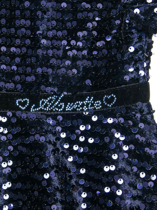 Alouette Girls Dress Navy Blue