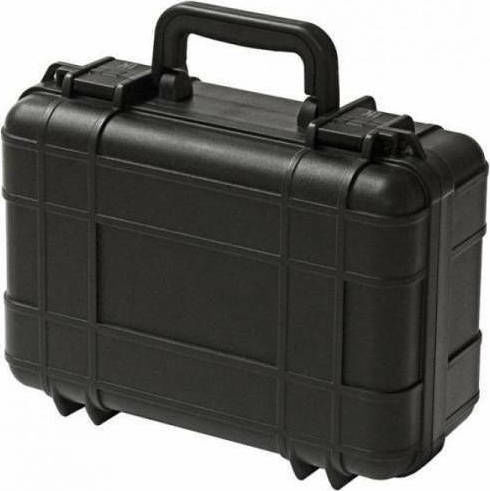 UK Kinetics UltraCase 613 Waterproof Suitcase Waterproof Case with Protective Foam Panel Black