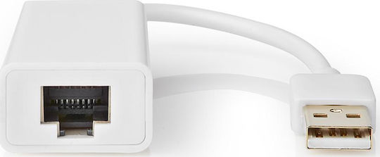 Nedis CCGP60950WT02 Αντάπτορας Δικτύου USB με Ενσύρματη Σύνδεση Ethernet
