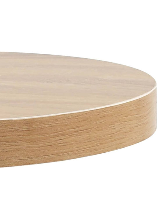 Round Table Kitchen Collapsible Wooden Open Café 40x40cm