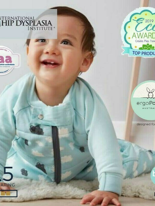 Ergo Pouch Χειμερινός Υπνόσακος με Πόδια Sleep Suit Bag 2.5 tog mint