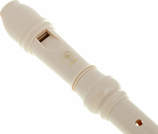 Yamaha Soprano Plastic Recorder YRS-24B Baroque White