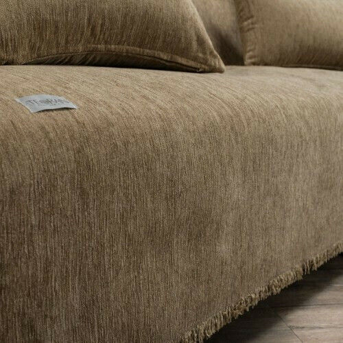 Teoran Solid Ριχτάρι Διθέσιου Καναπέ Chenille 180x250εκ. 308 52010521